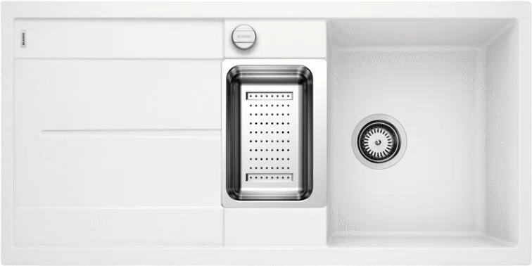 Мойка кухонная Blanco Metra 6S 513046 белая Sancos — официальный сайт