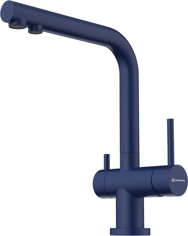 Смеситель для кухни Omoikiri Nagano IB indigo blue Sancos — официальный сайт