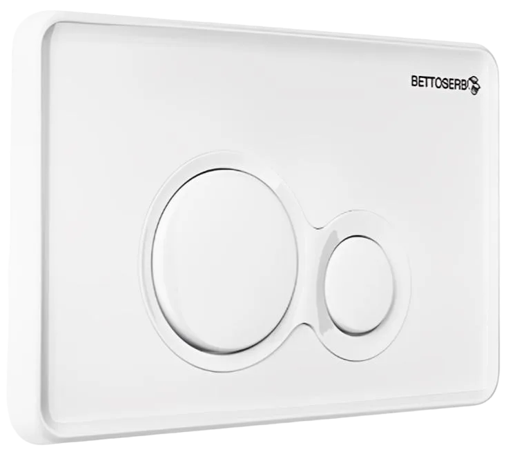 Кнопка смыва BETTOSERB Sava Fix Slim Morava 40006457 белый глянец Sancos — официальный сайт