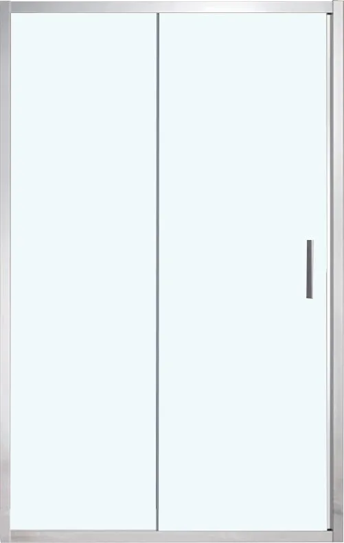 Душевая дверь в нишу Vincea Garda VDS-1G110CL 110 см, профиль хром, стекло прозрачное Sancos — официальный сайт