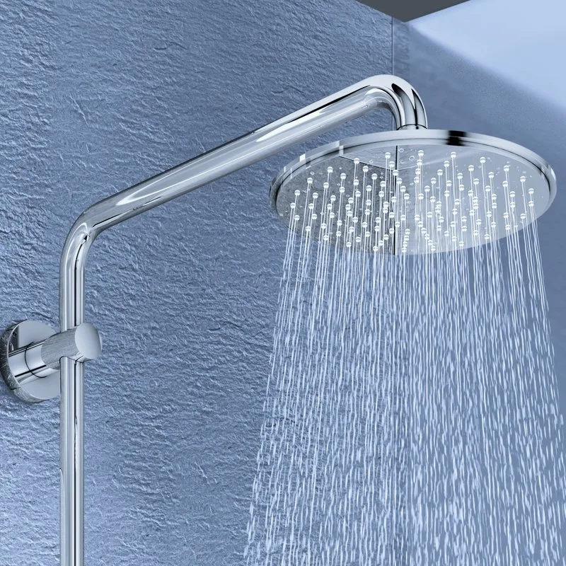 Душевая стойка Grohe Rainshower System 210 27967000 Sancos — официальный сайт