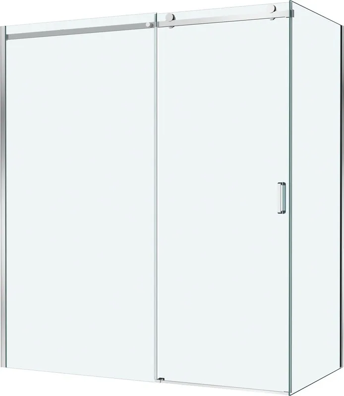 Душевой уголок BelBagno Soft Close-2 AH-1-180/100-C-Cr профиль хром Sancos — официальный сайт