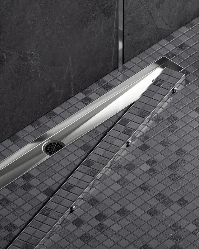 Душевой трап (лоток) Timo Drain Systems DS230207/00 700 двусторонняя панель plate под плитку, хром Sancos — официальный сайт