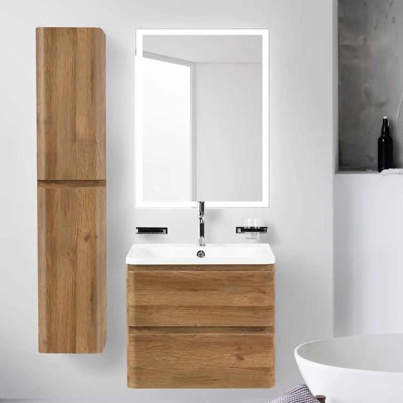 Тумба под раковину без столешницы BelBagno Albano 60 подвесная, rovere rustico Sancos — официальный сайт