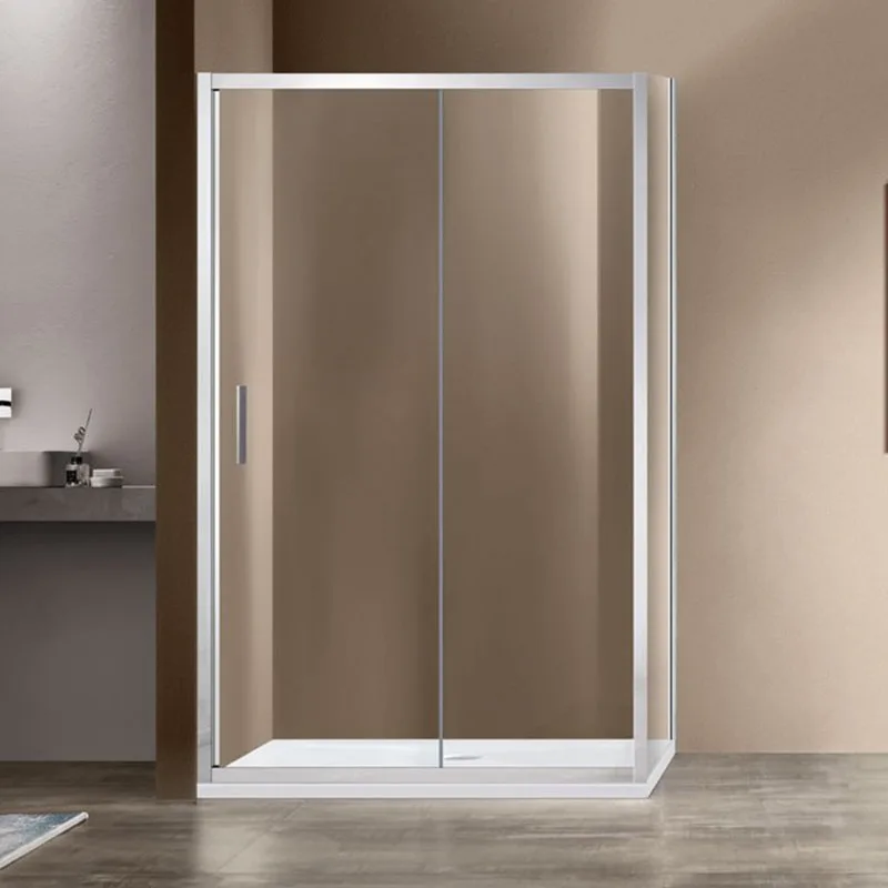 Душевой уголок Vincea Garda VSR-1G1012CL 120x100 см, профиль хром, стекло прозрачное Sancos — официальный сайт