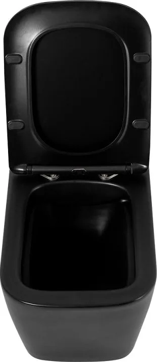 Чаша для унитаза подвесного BelBagno Ardente-C BB3202CHR-MB матовая черная Sancos — официальный сайт