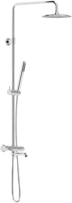 Душевая стойка Damixa Scandinavian Pure 936810000, хром Sancos — официальный сайт