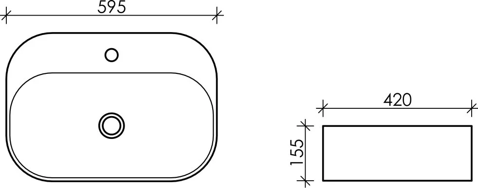 Накладная раковина Ceramicanova Element CN5012 Sancos — официальный сайт