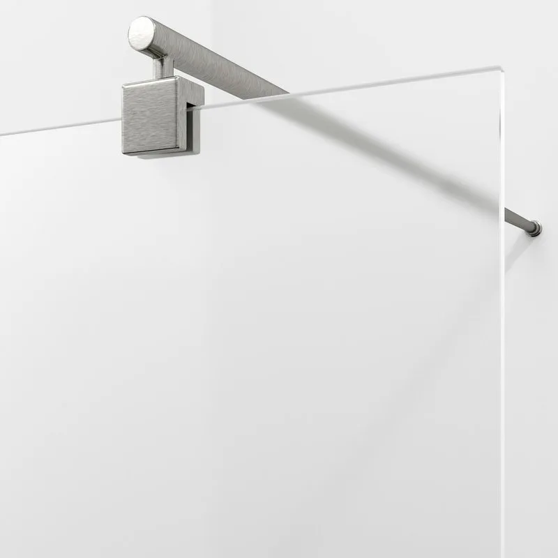 Душевая перегородка Wasserkraft Rur 30W 120 см, профиль никель, стекло матовое Sancos — официальный сайт