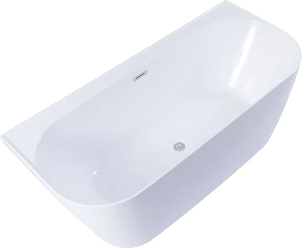 Акриловая ванна Allen Brau Priority 3 170x80 см, отдельностоящая, белая, на ножках, со сливом-перели Sancos — официальный сайт