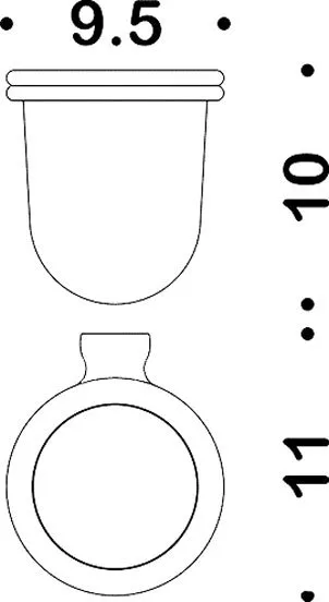 Стакан Colombo Design Luna В0102.000 Sancos — официальный сайт