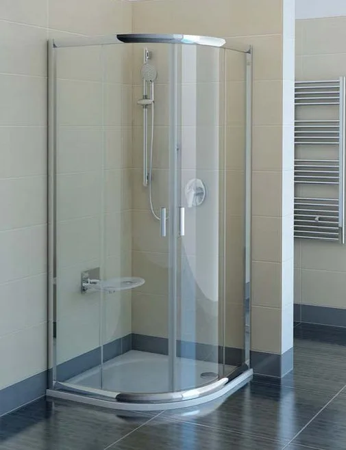 Душевой уголок Ravak Blix BLCP4-80 Transparent, профиль блестящий Sancos — официальный сайт