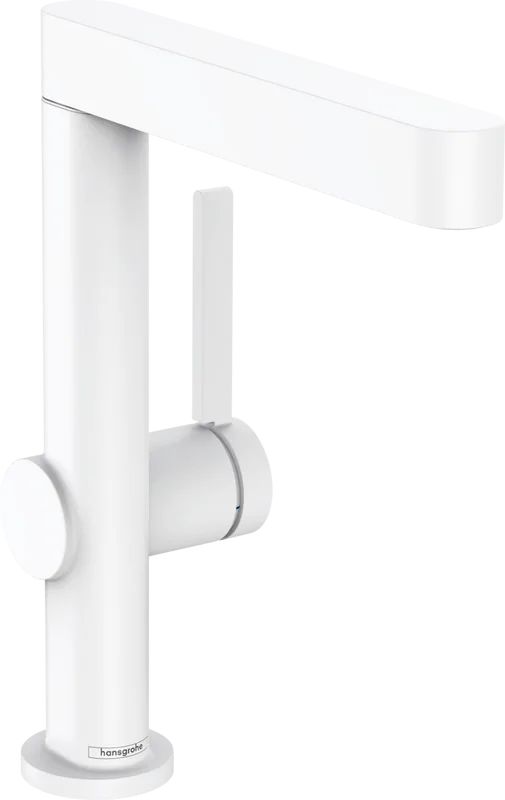 Смеситель для раковины Hansgrohe Finoris 230 76060700 матовый белый Sancos — официальный сайт