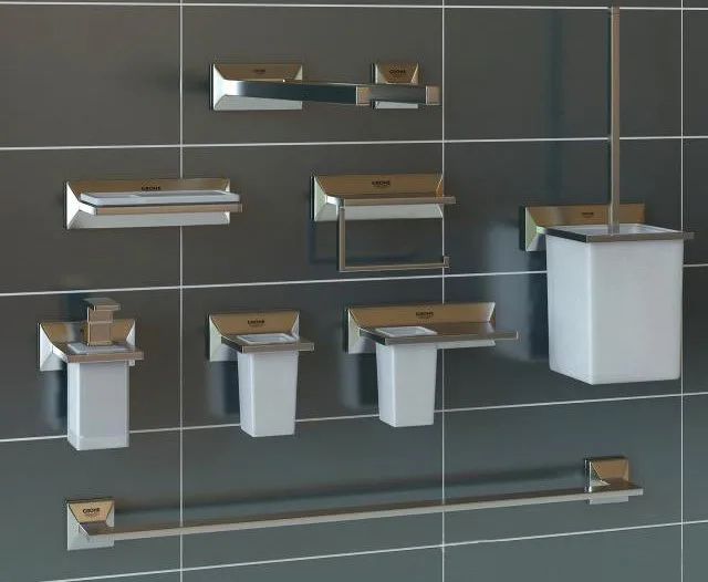 Полотенцедержатель Grohe Allure Brilliant 40496000 хром Sancos — официальный сайт