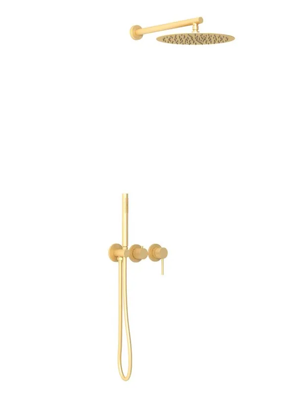 Душевой комплект Vincea Groove VSFW-4G01BG4 С ВНУТРЕННЕЙ ЧАСТЬЮ, брашированное золото Sancos — официальный сайт