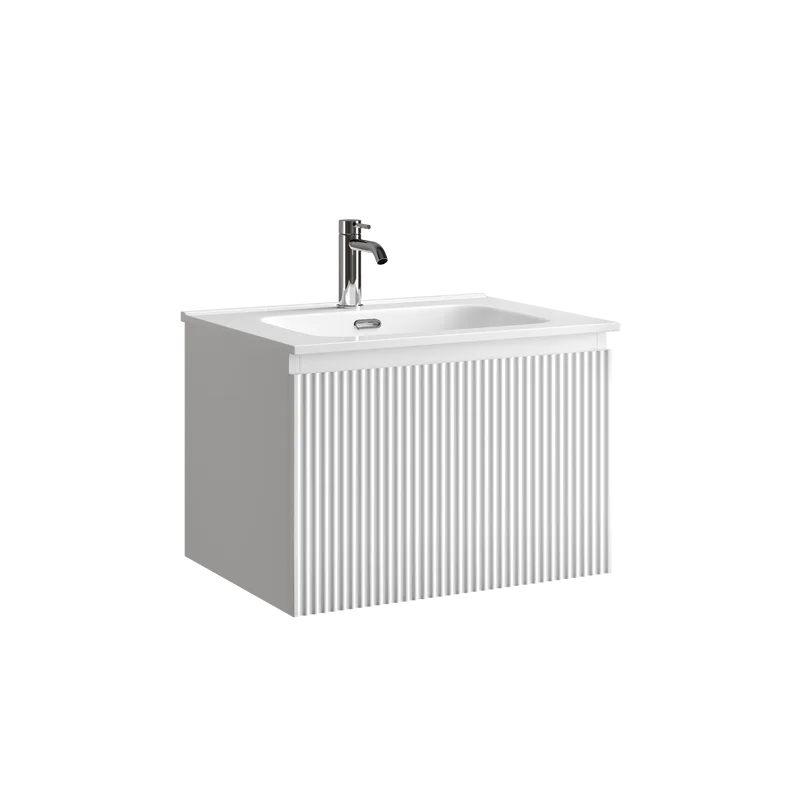 Тумба под раковину Sancos Snob R 1.0 60 подвесная Bianco (белый), SNR1.060W Sancos — официальный сайт