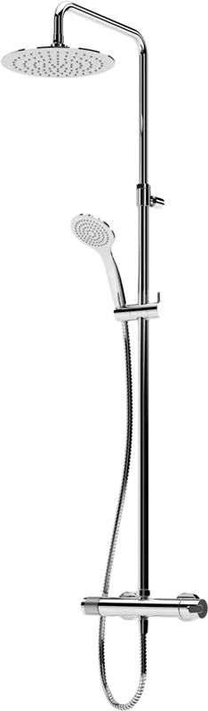 Душевая стойка Cezares Leaf LEAF-CDA-23-01, хром Sancos — официальный сайт
