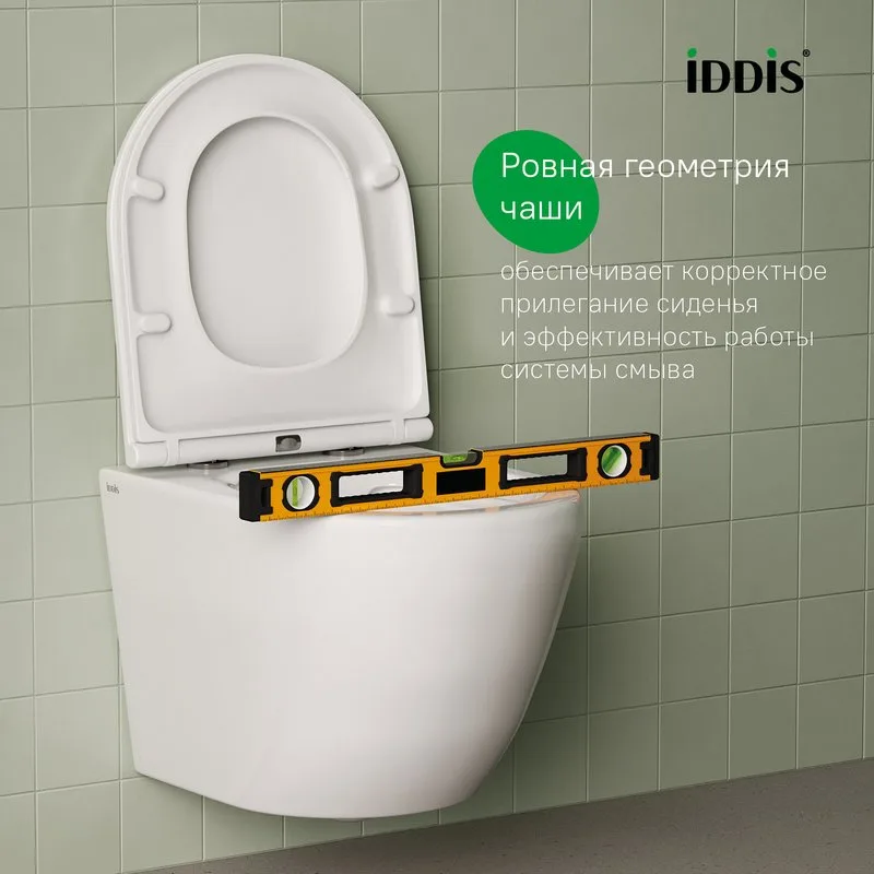 Унитаз подвесной IDDIS Blanco BLARNSEi25 Sancos — официальный сайт