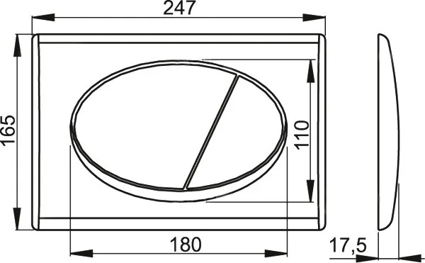 Система инсталляции для унитазов AlcaPlast AM101/1120-3:1 RU M71-0001, кнопка смыва хром Sancos — официальный сайт