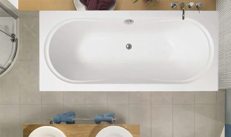 Акриловая ванна Vagnerplast Briana 180x80 см, пристенная, ультрабелая Sancos — официальный сайт