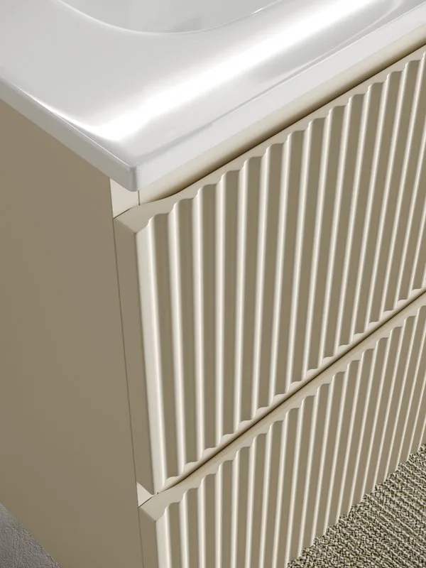 Тумба под раковину Sancos Snob R 100 подвесная Beige soft (капучино), SNR100CE Sancos — официальный сайт