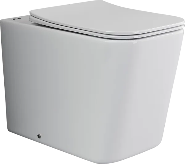 Унитаз приставной напольный Ceramicanova Cubic Rimless CN1809