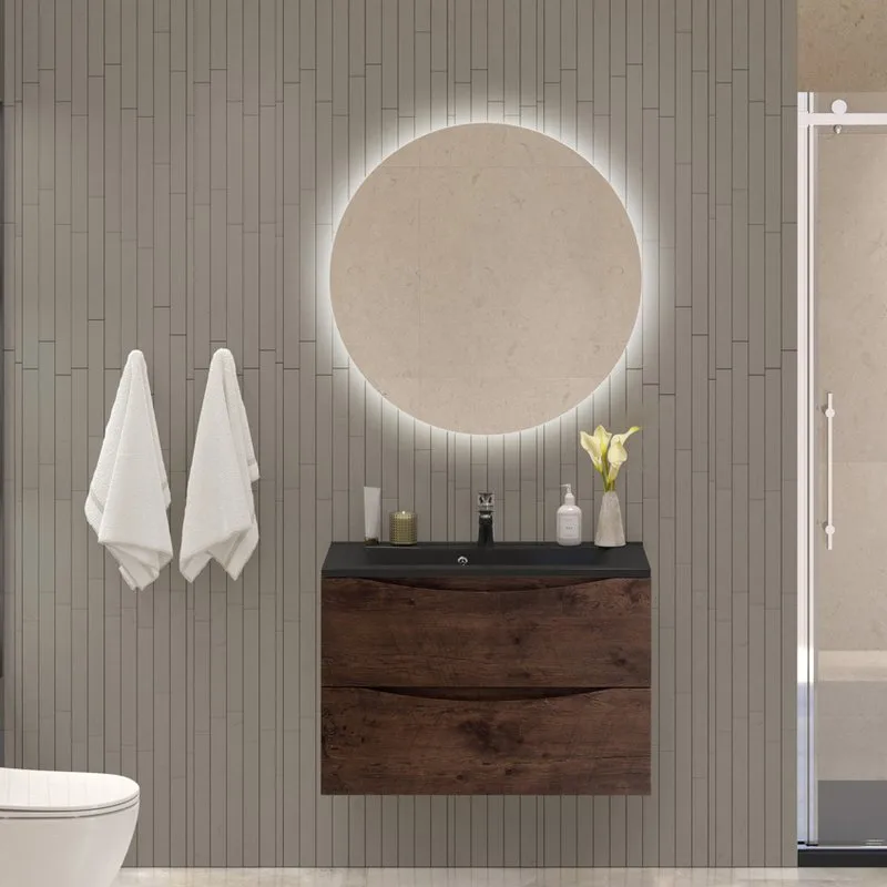 Тумба под раковину без столешницы BelBagno Marino 80 rovere moro Sancos — официальный сайт