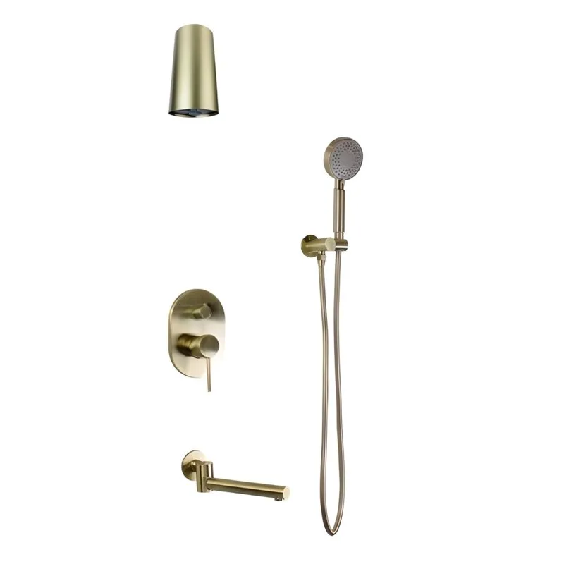 Душевой комплект Bronze de Luxe Scandi 14582-501BR, бронза Sancos — официальный сайт