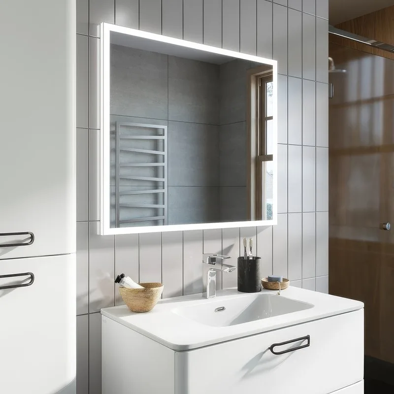 Зеркало IDDIS Brick 60 c термообогревом и подсветкой Sancos — официальный сайт