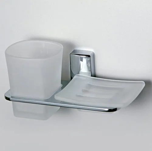 Стакан Wasserkraft Leine K-5026 с мыльницей Sancos — официальный сайт