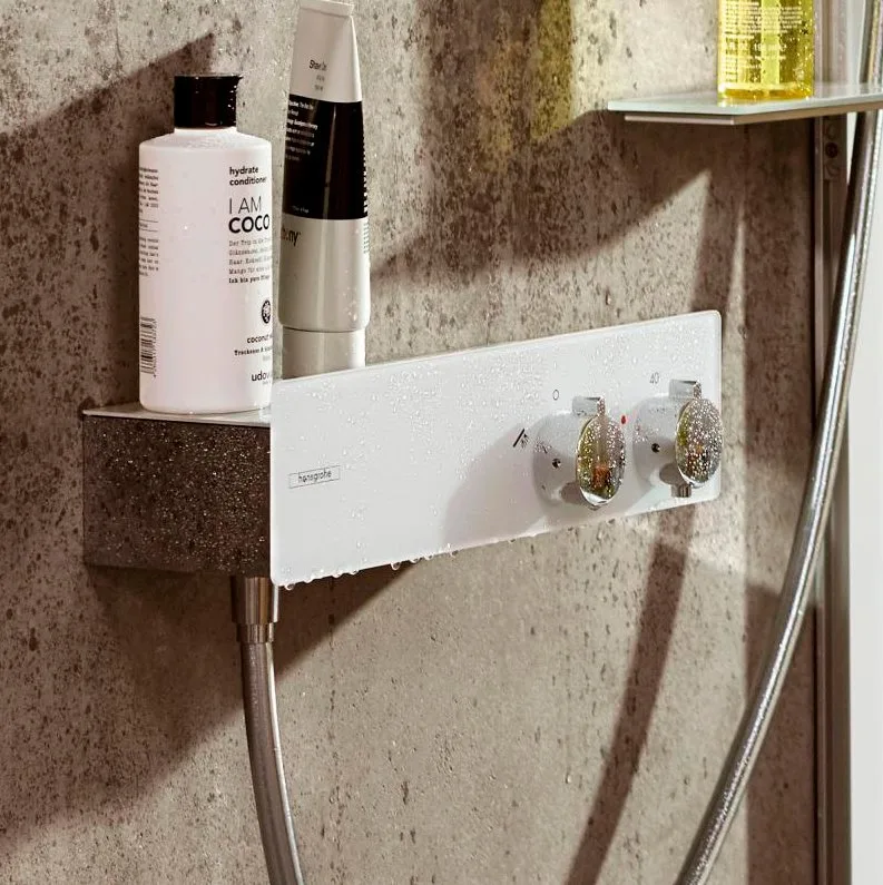 Термостатический смеситель Hansgrohe ShowerTablet 350 13102400 для душа Sancos — официальный сайт