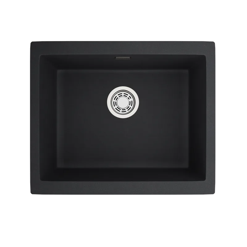 Мойка кухонная Emar Quartz EMQ-1555.P Оникс Sancos — официальный сайт