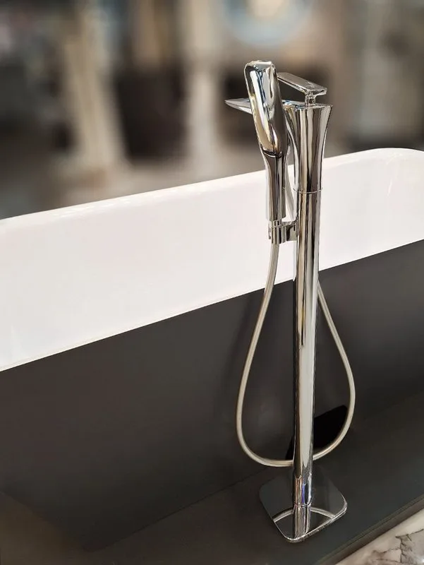 Напольный смеситель для ванны с душем AltroBagno Aperto 020201 Cr, С ВНУТРЕННЕЙ ЧАСТЬЮ, хром Sancos — официальный сайт