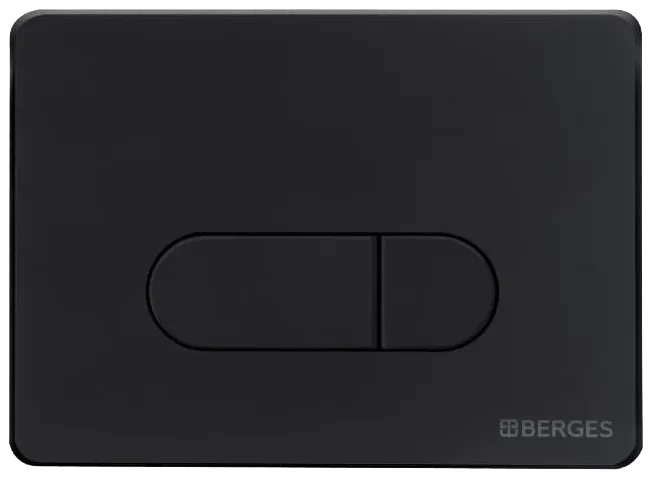 Система инсталляции для унитазов Berges Novum 040235, с кнопкой смыва, черная Sancos — официальный сайт
