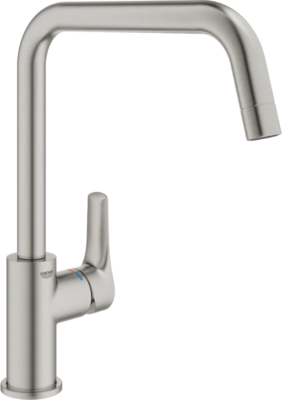 Смеситель для кухни Grohe 30567DC0 суперсталь Sancos — официальный сайт