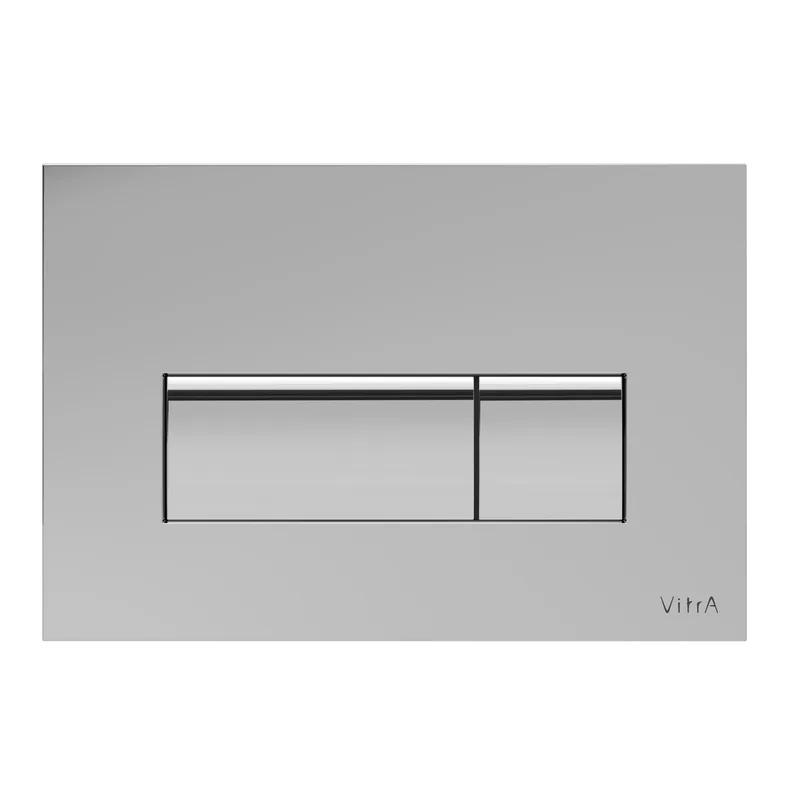 Кнопка смыва VitrA Root Square 740-2380 хром Sancos — официальный сайт