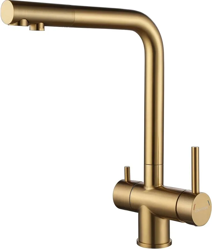 Смеситель для кухни Paulmark Skalen Sk213020-BG Sancos — официальный сайт