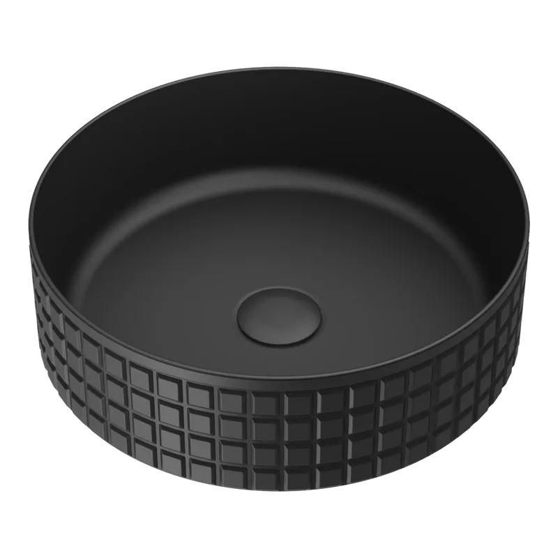 Накладная раковина Omoikiri Akira 40 BL, черная Sancos — официальный сайт