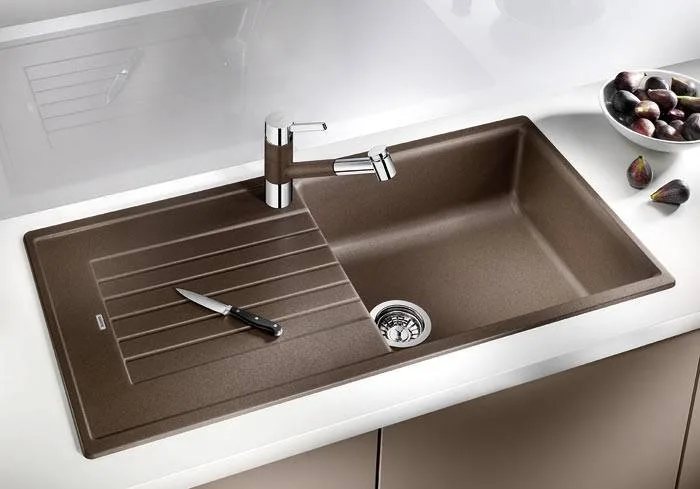 Мойка кухонная Blanco Zia 5S 520519 кофе Sancos — официальный сайт