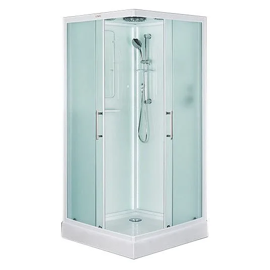 Душевая кабина Esbano Led ESKL100CKR Sancos — официальный сайт