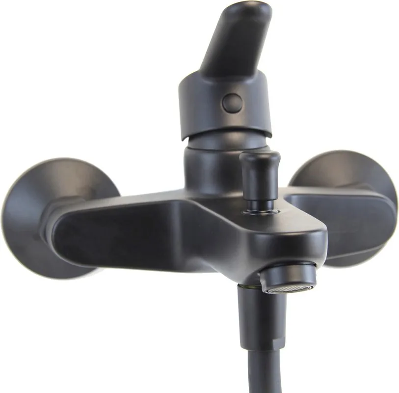 Смеситель для ванны с душем Webert Sax Evolution SE850101560, черный Sancos — официальный сайт