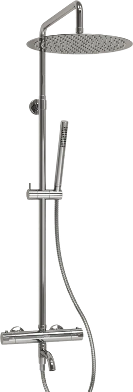 Душевая стойка Wasserkraft Berkel A188.116.137.010.CH Thermo, с термостатом, хром Sancos — официальный сайт