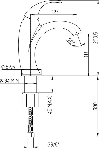 Смеситель для раковины Paini Fiori F2CR205LMKM Sancos — официальный сайт
