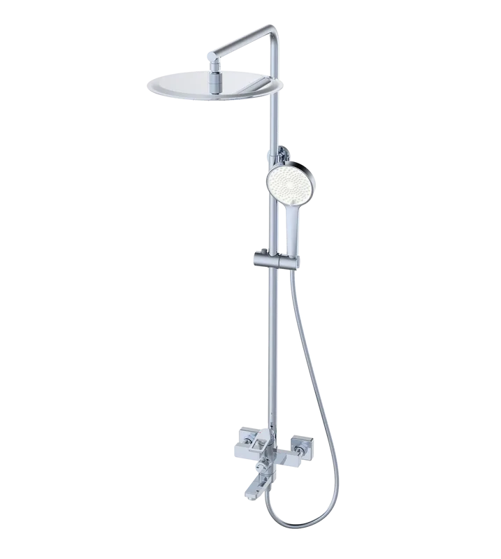Душевая стойка Wonzon & Woghand FRAME WW-88739010-CR, хром Sancos — официальный сайт