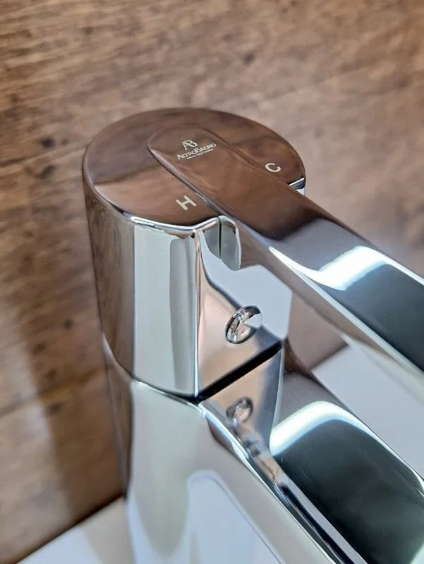 Смеситель для раковины AltroBagno Unione 0135 Cr хром Sancos — официальный сайт