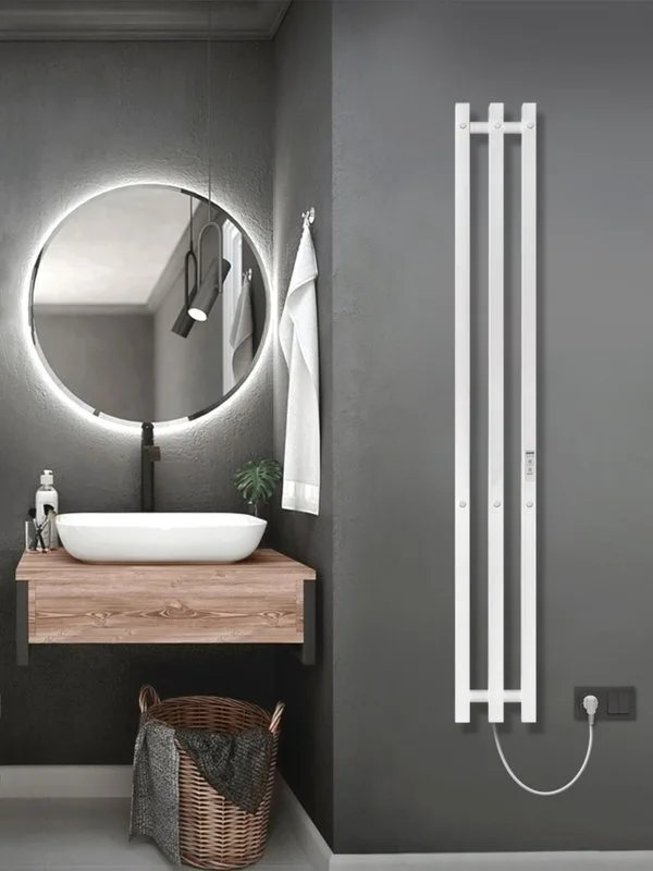 Полотенцесушитель электрический Indigo Style 3 PRO LSPRE120-13WMRt 120х13, белый матовый Sancos — официальный сайт