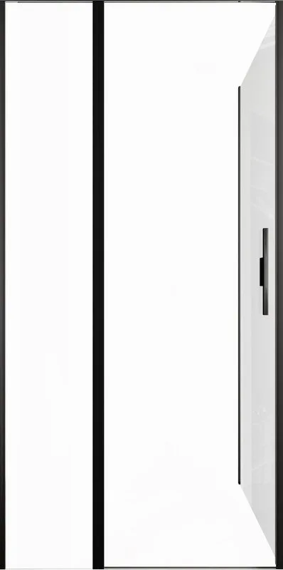 Душевой уголок Allen Brau Priority 100x90, профиль черный браш, стекло прозрачное Sancos — официальный сайт