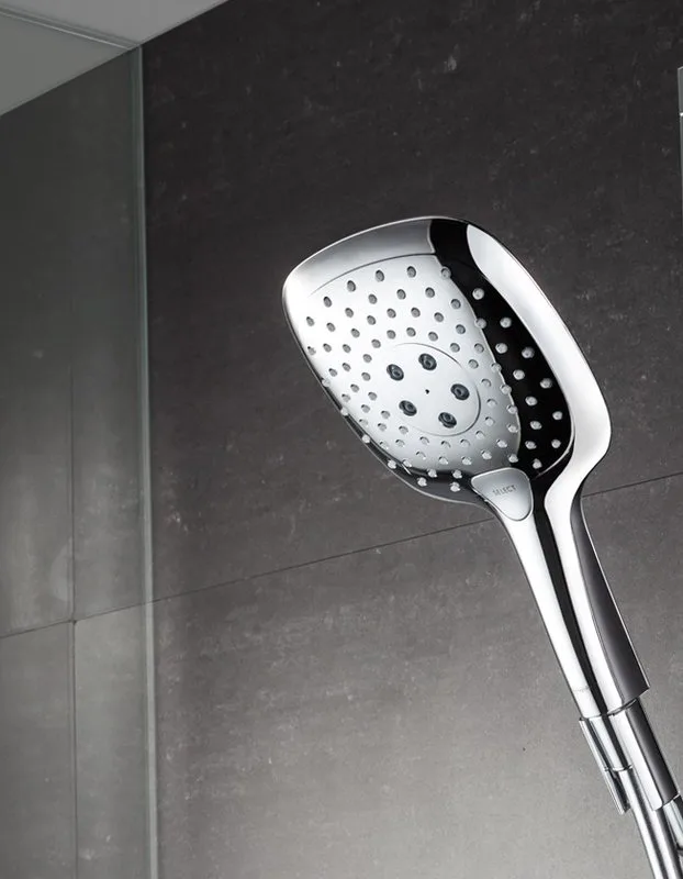 Смеситель для ванны с душем Hansgrohe Metris S 31460000, + Душевой гарнитур Hansgrohe Raindance Sele Sancos — официальный сайт