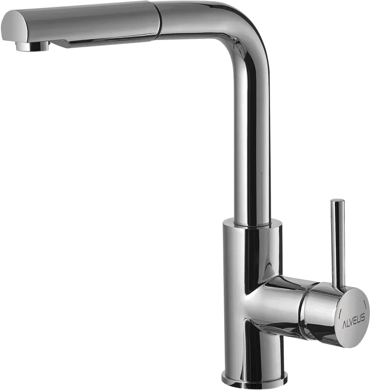 Смеситель для кухни Alveus Siros 1129047 хром Sancos — официальный сайт