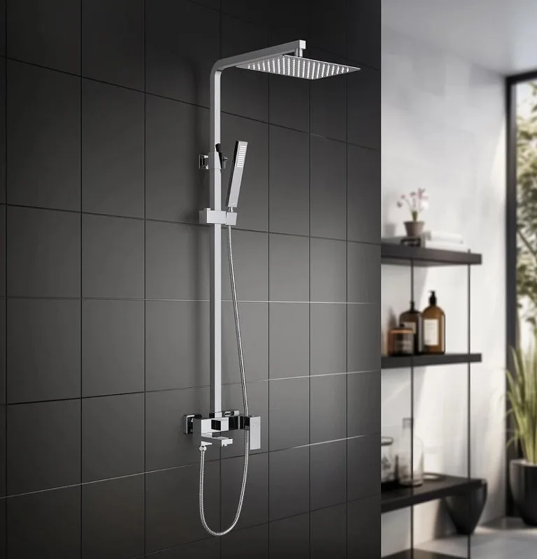 Душевая стойка AQUATEK Либра AQ2640CR, хром Sancos — официальный сайт